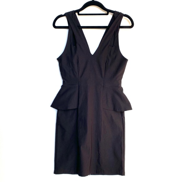 Nasty Gal Dresses & Skirts - Nasty Gal Black Sleeveless Zipper Mini Party Dress